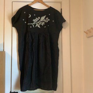 Sister Nettle Berry Babydoll Dress M/L